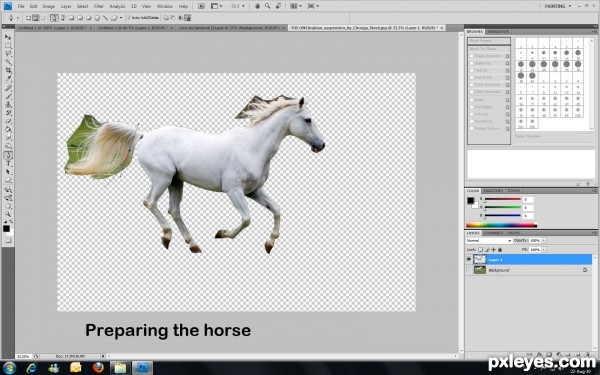 Creation of Untamed: Step 3